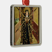 Jungfrau von sieben Sorgen vom Hauben-Altar, 1499 Silbernes Ornament (Rechts)