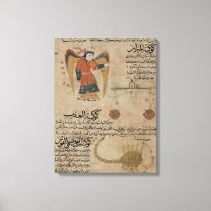 Jungfrau, Waage und Skorpion Leinwanddruck