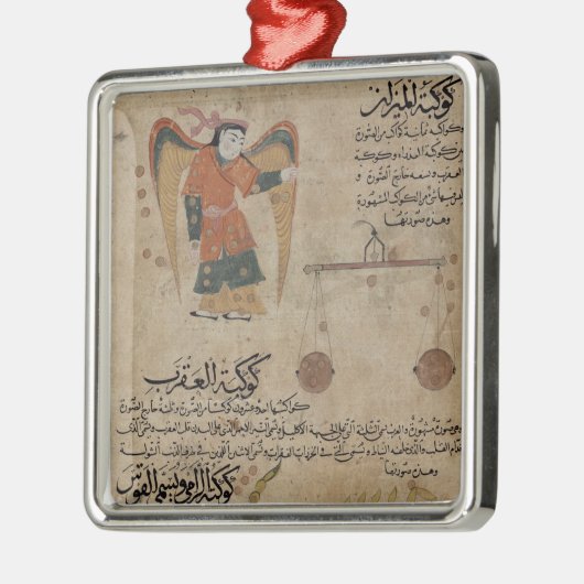 Jungfrau, Waage und Skorpion Silbernes Ornament (Links)