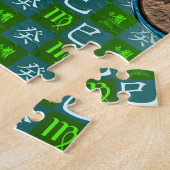 Jungfrau & Wasserschlange Puzzle (Seite)