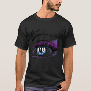 Jungfrau Wimpern Sternzeichen Horoskop Frauen T-Shirt