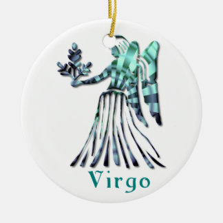 Jungfrau-Zeichen-Verzierung Keramik Ornament