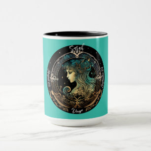 Jungfrau-Zodiac individuell gestaltete Kaffeetasse