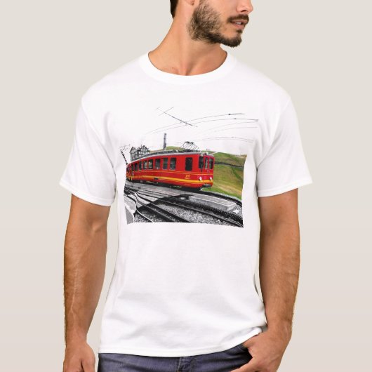 Jungfraubahn in der Schweiz T-Shirt (Vorderseite)