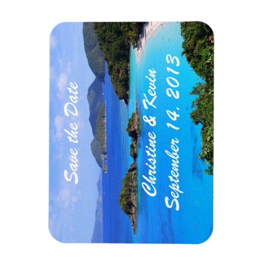 Jungfrauen in den USA Das Datums-Magnet speichern Magnet (Vertikal)