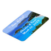 Jungfrauen in den USA Das Datums-Magnet speichern Magnet (Linke Seite)