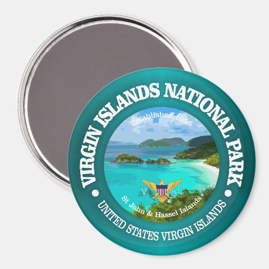 Jungfrauen NP Magnet (Vorderseite/Rückseite)