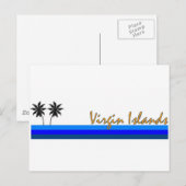 Jungfrauen Postkarte (Vorne/Hinten)