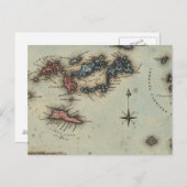 Jungfrauen Postkarte (Vorne/Hinten)