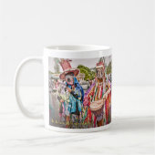Jungfrauen USVI Masqueraders Mask Kaffeetasse (Links)