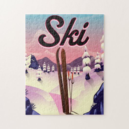 Jungfraujoch, Jungfraujoch Berner Alpen Puzzle (Vertikal)