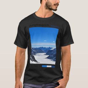 Jungfraujoch-Reise Kunst - Schweizer Skifahren Sou T-Shirt