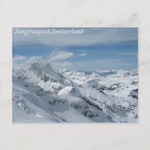 Jungfraujoch, Schweiz Postkarte