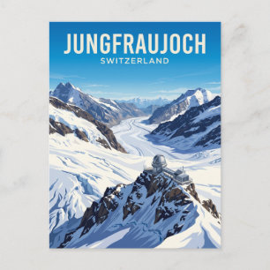 Jungfraujoch Schweiz Postkarte