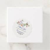 Jungfräulich vom Markt Brautdusche Party Danke Geschenkanhänger (Beispiel)