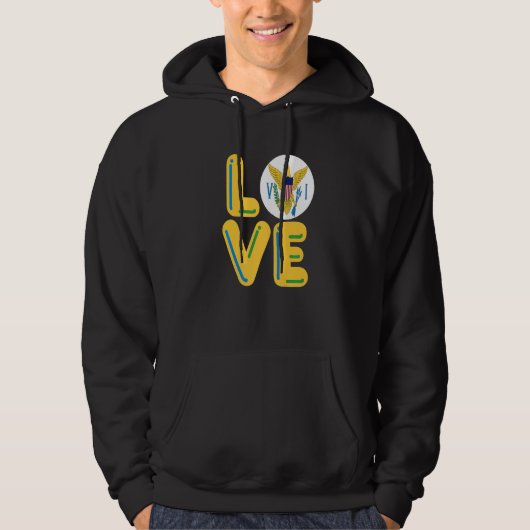JUNGFRÄULICHE Inseln Hoodie (Vorderseite)