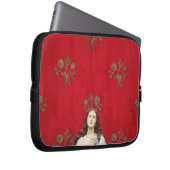 Jungfraustatue in einer Spaccanapoli Kirche, Laptopschutzhülle (Vorne Rechts)