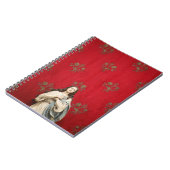 Jungfraustatue in einer Spaccanapoli Kirche, Notizblock (Linke Seite)