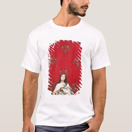 Jungfraustatue in einer Spaccanapoli Kirche, T-Shirt (Vorderseite)