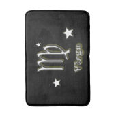 Jungfrausymbol Badematte (Vorderseite Vertikal)