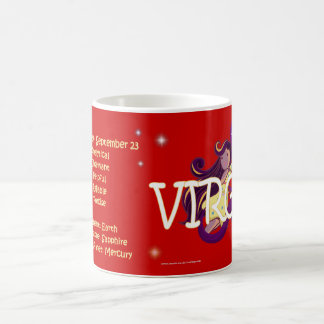 Jungfrautierkreischarakter Kaffeetasse