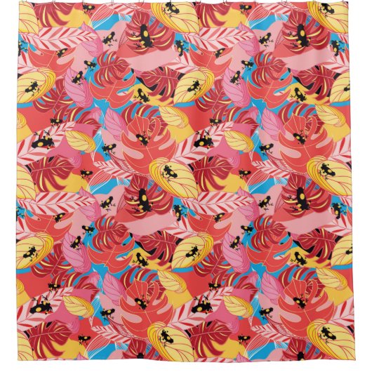 Jungfrösche Duschvorhang (Vorderseite)