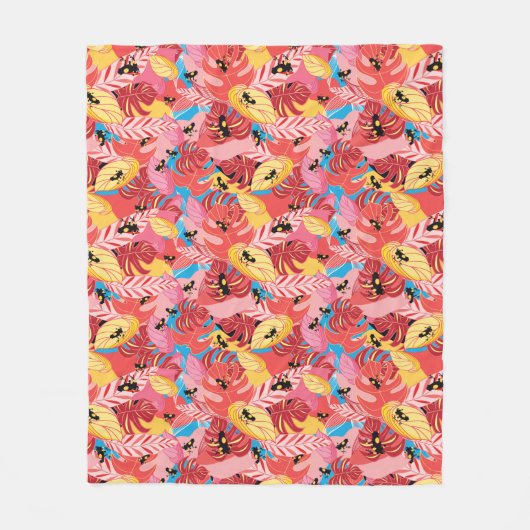 Jungfrösche Fleecedecke (Vorderseite)