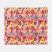 Jungfrösche Fleecedecke (Vorderseite (Horizontal))