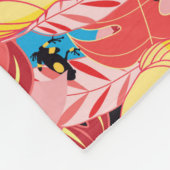 Jungfrösche Fleecedecke (Ecke)
