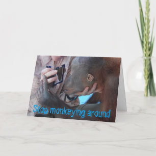 Junggeburt des Affen Karte