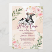 Junggeburt Einladung (Vorne/Hinten)