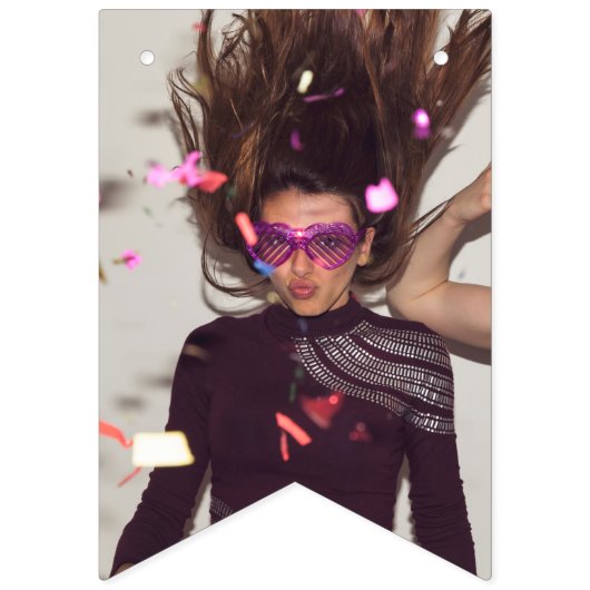 Junggeselinnen-Abschied 16 Foto Banner Bunting Fla (Zweite Fahne)