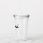 Junggeselinnen-Abschied Acryltrinkbecher (Links)