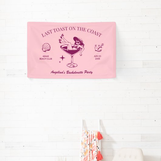 Junggeselinnen-Abschied am Strand Banner (InSitu)