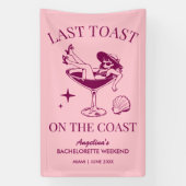 Junggeselinnen-Abschied am Strand Banner (Vertikal)