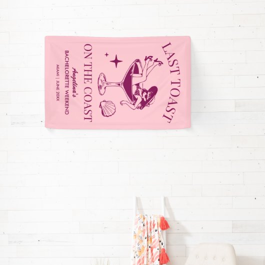 Junggeselinnen-Abschied am Strand Banner (InSitu)