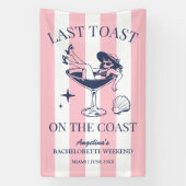 Junggeselinnen-Abschied am Strand Banner (Vertikal)