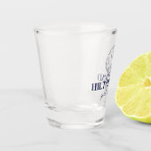 Junggeselinnen-Abschied an der Küste Seashell Shot Schnapsglas (Links)