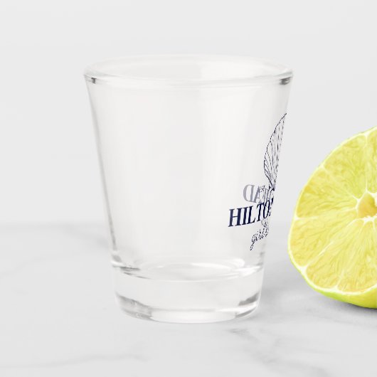 Junggeselinnen-Abschied an der Küste Seashell Shot Schnapsglas (Links)