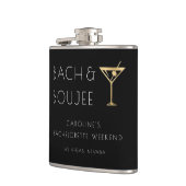 Junggeselinnen-Abschied Bach und Boujee Flachmann (Links)