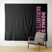 JUNGGESELINNEN-ABSCHIED-BACKDROP-KUSTOM-TAPESTRIE WANDTEPPICH (Beispiel (Horizontal))