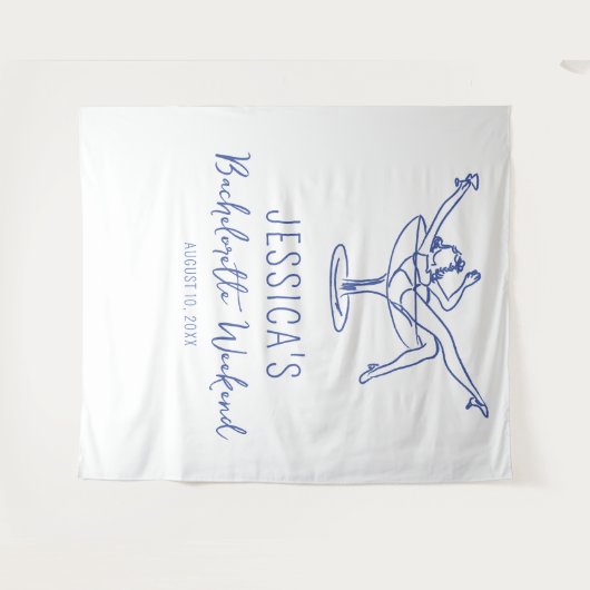 Junggeselinnen-Abschied Background Foto Stand Wandteppich (Vorderseite (Horizontal))