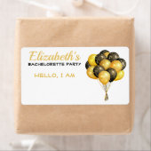 Junggeselinnen-Abschied-Balkone-Etikettenmarkierun (Insitu)