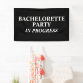 Junggeselinnen-Abschied Banner (Insitu)