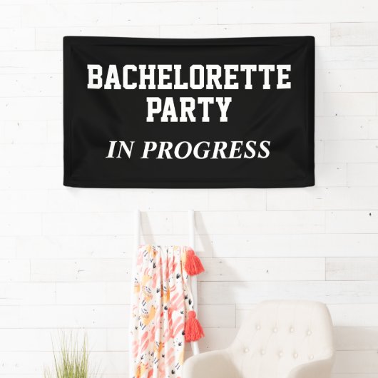 Junggeselinnen-Abschied Banner (Insitu)