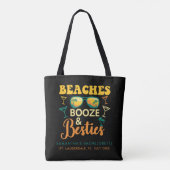 Junggeselinnen-Abschied Beaches verstärken Keepake Tasche (Rückseite)