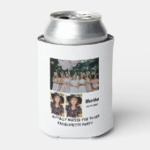 Junggeselinnen-Abschied benutzerdefiniert 3 FotoCo Dosenkühler (Kanne Vorderseite)