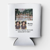 Junggeselinnen-Abschied benutzerdefiniert 3 FotoCo Dosenkühler (Vorderseite)