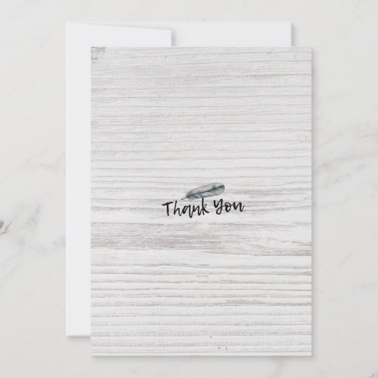 Junggeselinnen-Abschied Boho Blumenather Rustikale Einladung (Rückseite)