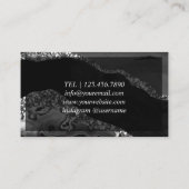 Junggeselinnen-Abschied Brautparty Visitenkarte (Rückseite)